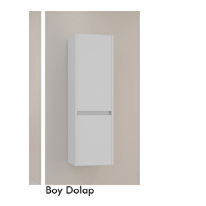 Bosna Boy Dolabı 40 Cm Beyaz