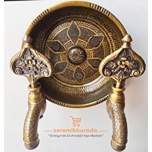 Lpd Hamam Taslı İkili Desenli Özel Osmanlı Musluğu Antik