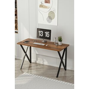 Worksy Serisi Metal Ayaklı Çalışma Masası 117x65 Cm Modern Bilgisayar, Ofis, Öğrenci Ve Çizim Masası