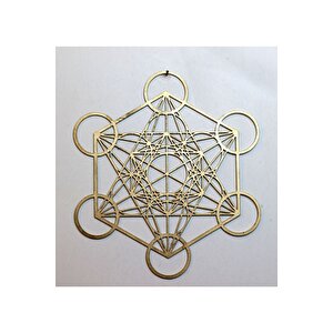 Metatron Kübü Sembolü 25 Cm