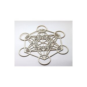 Metatron Kübü Sembolü 25 Cm