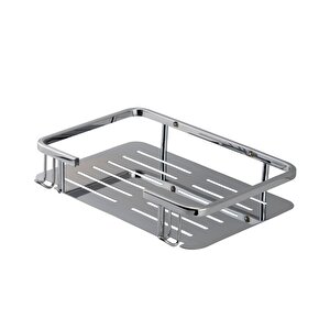 Duş Malzemelik Şampuanlık Düz 150x220 Krom