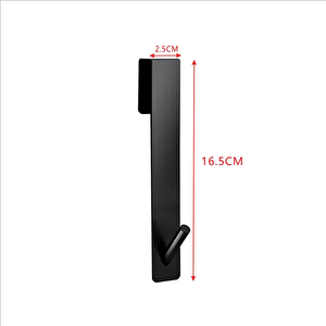 Taşınabilir  Paslanmaz Çelik Metal Banyo Duşakabin Mutfak Vb. Alanlar Için Dikey Askılık-al4836 1 Adet