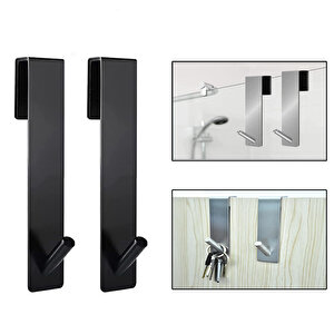 Taşınabilir  Paslanmaz Çelik Metal Banyo Duşakabin Mutfak Vb. Alanlar Için Dikey Askılık-al4836 2 Adet