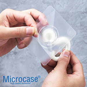 Microcase  Yapışkanlı 360° Döner Başlıklı Çok Amaçlı  Banyo Mutfak Eşya Vb. Kanca Askılık-al4942 1 Adet