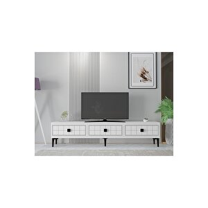 Tsa1801b - Yuka Tv Stand Beyaz 180cm Beyaz