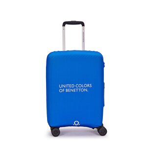 Benetton Kabin Boy Valiz Kılıfı Sax Mavi 14bnt100-klf-03