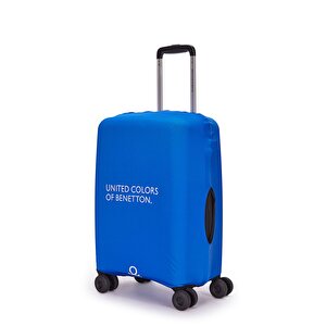 Benetton Kabin Boy Valiz Kılıfı Sax Mavi 14bnt100-klf-03