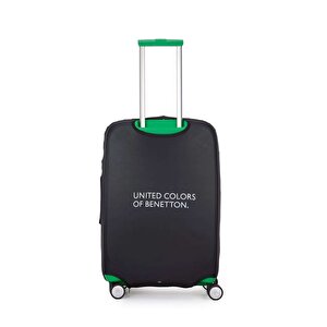 Benetton Kabin Boy Valiz Kılıfı Siyah 14bnt100-klf-03