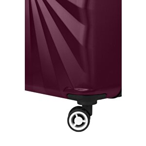 Kabin Boy %100 Polikarbon Valiz 4x2 Teker Bordo 1809