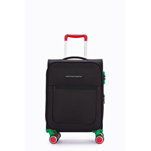 Benetton Kabin Boy Kumaş Valiz Siyah Bnt2800