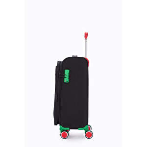 Benetton Kabin Boy Kumaş Valiz Siyah Bnt2800
