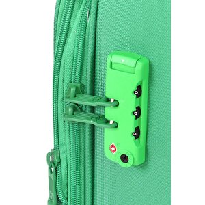 Benetton Kabin Boy Kumaş Valiz Yeşil Bnt2400