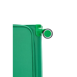 Benetton Orta Boy Kumaş Valiz Yeşil Bnt2400