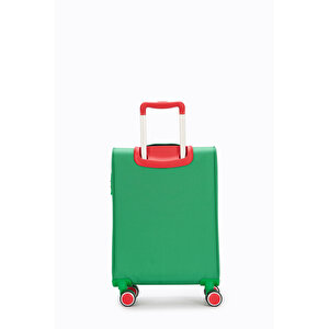Benetton Kabin Boy Kumaş Valiz Yeşil Bnt2800