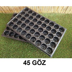 45 Gözlü 3 Adet Fide Viyolü Tohum Çimlendirme Kabı Fide Yetiştirme Kabı Viyol