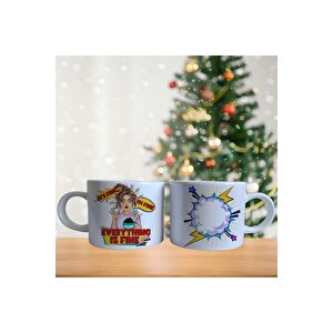 Komik Karikatür Porselen Fincan / Kupa -mug