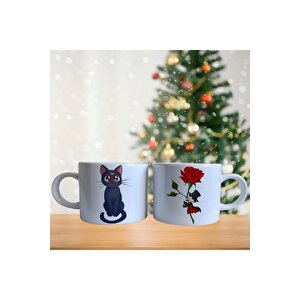 Ay Savaşçısı Ve Maskeli Şövalye Porselen Fincan Takımı