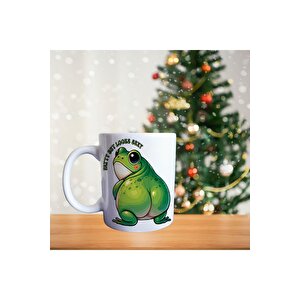 Şişman Kurbağa Porselen Kupa