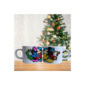 Mickey Ve Minnie Mouse Porselen Fincan / Kupa -mug