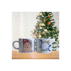 Komik Karikatür Porselen Fincan / Kupa -mug