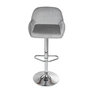 Hi̇edra Bar Sandalyesi̇ Bar Taburesi̇ Gri