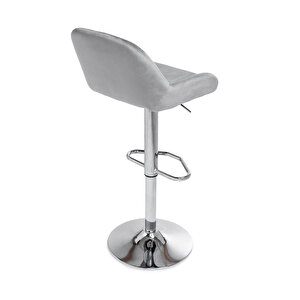 Hi̇edra Bar Sandalyesi̇ Bar Taburesi̇ Gri