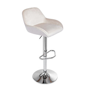 Hi̇edra Bar Sandalyesi̇ Bar Taburesi̇ Bej