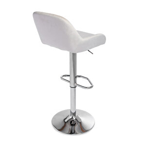 Hi̇edra Bar Sandalyesi̇ Bar Taburesi̇ Bej