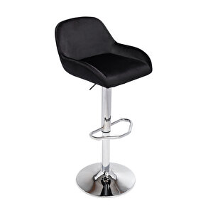 Hi̇edra Bar Sandalyesi̇ Bar Taburesi̇ Siyah