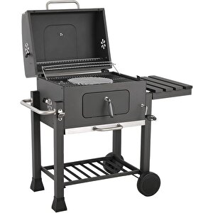 Flextail Memphis Fırınlı Mangal Kömürlü Mangal & Fırınlı Barbekü Paslanmaz Çelik Katlanır Ayaklı