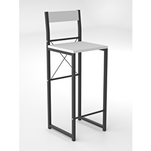 Retodesi̇gn Beyaz Good Bar Sandalyesi̇ 1652b