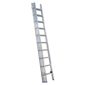 Elmas Serisi - 3 Parça X 2 Metre = 6 Metre Alüminyum Merdiven - Yerli Üretim