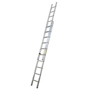 2 Parça X 3 Metre = 6 Metre Alüminyum Merdiven - Endüstriyel Tip Merdiven