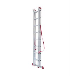 2 Parça X 2,5 Metre = 5 Metre  A Tipi Alüminyum Merdiven - Endüstriyel Tip