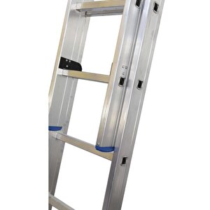 2 Parça X 2 Metre = 4 Metre Alüminyum Merdiven - Endüstriyel Tip Merdiven