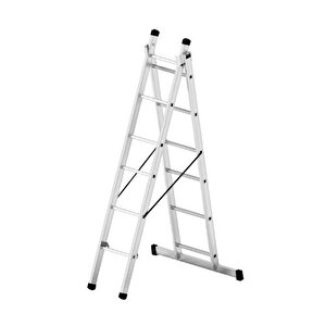 2 Parça X 2 Metre = 4 Metre  A Tipi Alüminyum Merdiven - Endüstriyel Tip