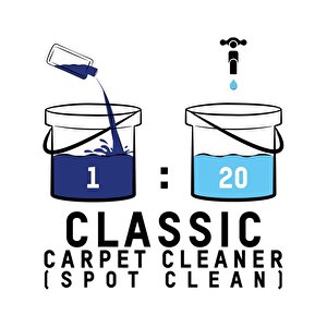 Classic Carpet Cleaner - Konsantre Taban Ve Koltuk Temizleyici 1 L