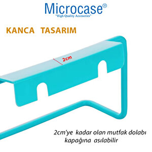 Microcase  Plastik Mutfak Banyo Için Dolap Üzerinde Asılı Havlu Eşya Askılığı-al4934