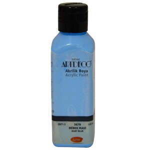 Akrilik Boya 140 Ml Bebek Mavi