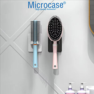 Microcase  Yapışkanlı Duvara Monte Tarak Fırça Tutucu Askılık-al4941 2 Adet