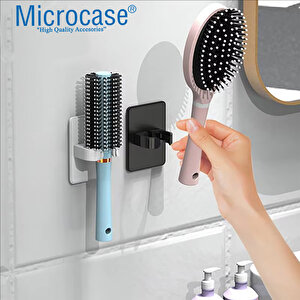 Microcase  Yapışkanlı Duvara Monte Tarak Fırça Tutucu Askılık-al4941 2 Adet