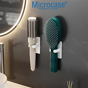 Microcase  Yapışkanlı Duvara Monte Tarak Fırça Tutucu Askılık-al4941 2 Adet