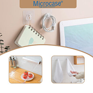 Microcase Kendinden Yapışkanlı  Banyo Mutfak Eşya Havlu Vb Ürün Askılığı- Al4835 1 Adet