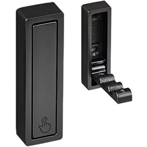 Microcase Çinko Kaplama Bas Açıl Pratik Askılık Anahtar Şapka Eşya Havlu Vb Askılık - Al5181 1 Adet
