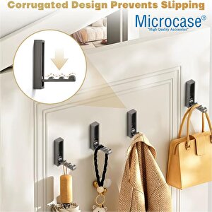 Microcase Çinko Kaplama Bas Açıl Pratik Askılık Anahtar Şapka Eşya Havlu Vb Askılık - Al5181 1 Adet