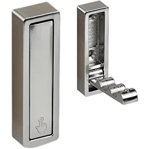 Microcase Çinko Kaplama Bas Açıl Pratik Askılık Anahtar Şapka Eşya Havlu Vb Askılık - Al5181 1 Adet