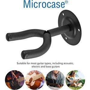 Microcase Sünger Kaplama Duvara Monte Gitar Duvar Askılığı - Al4723