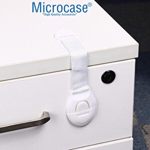 Microcase  Plastik Kendinden  Yapışkanlı Bebek Eşya Pencere  Dolap Kapı Çekmece Kilidi  -al4542  4 Adet