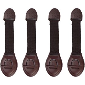 Microcase  Plastik Kendinden  Yapışkanlı Bebek Eşya Pencere  Dolap Kapı Çekmece Kilidi  -al4542  4 Adet